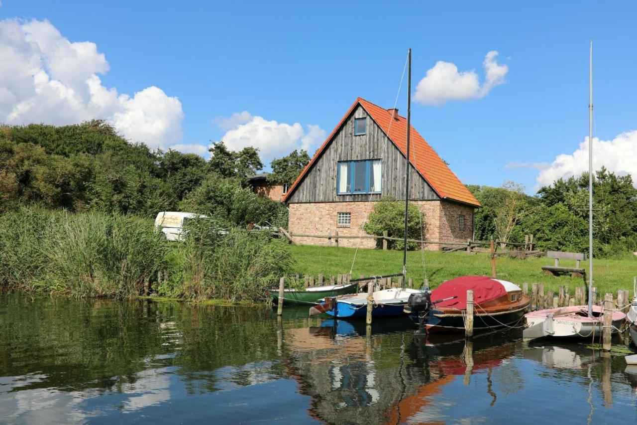 Ferienwohnung Der Landhof Haffblick Stolpe an der Peene Exterior foto